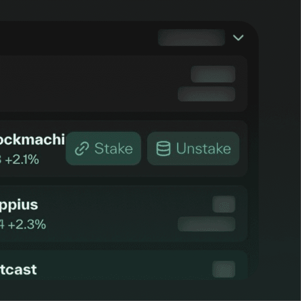 Smart Staking